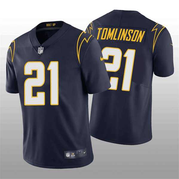 Men & Women & Youth Los Angeles Chargers #21 LaDainian Tomlinson Navy Vapor Untouchable Limited Stitched Jersey->los angeles chargers->NFL Jersey